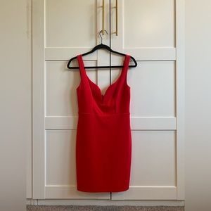 Express / Red Dress / 4